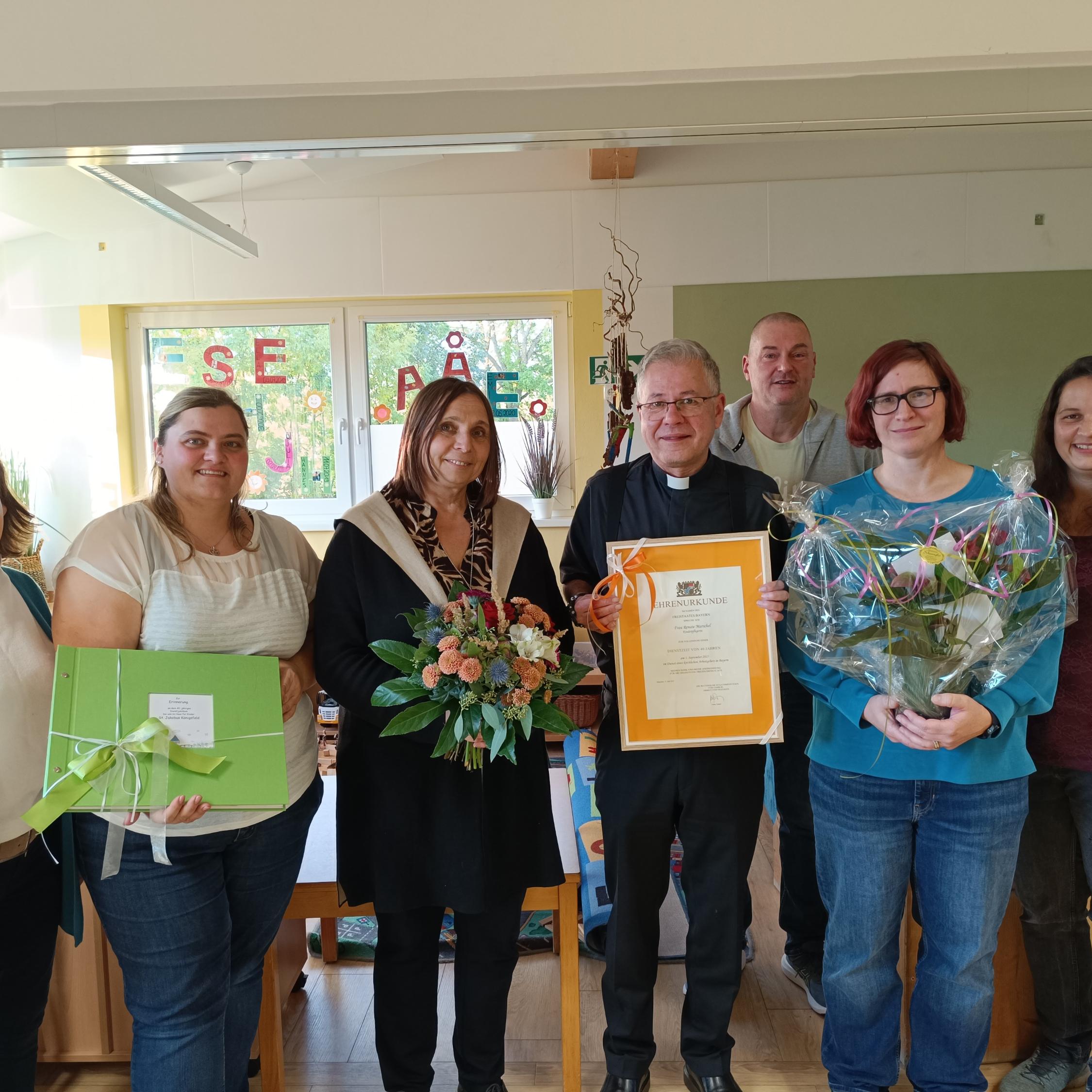 Dienstjubiläum Renate