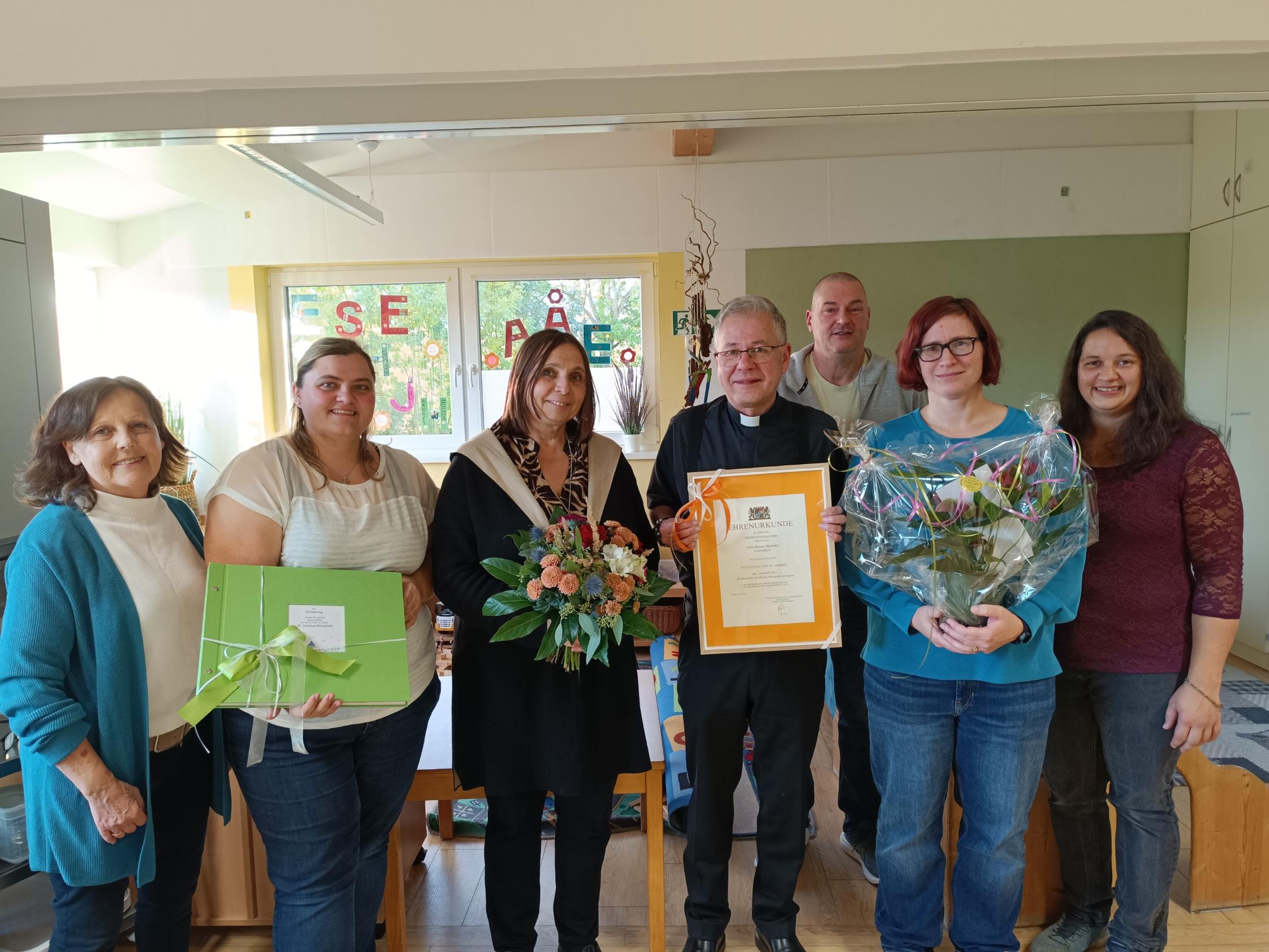 Dienstjubiläum Renate