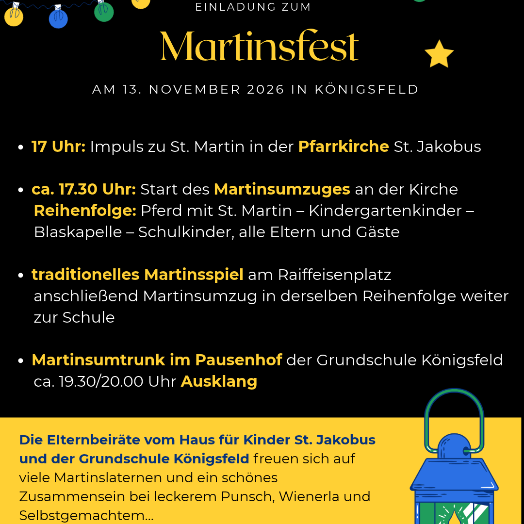 Einladung Martinsfest 2026