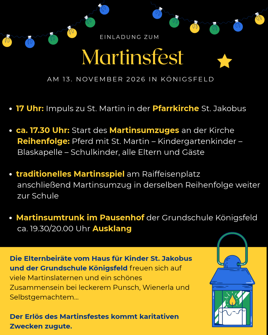 Einladung Martinsfest 2026